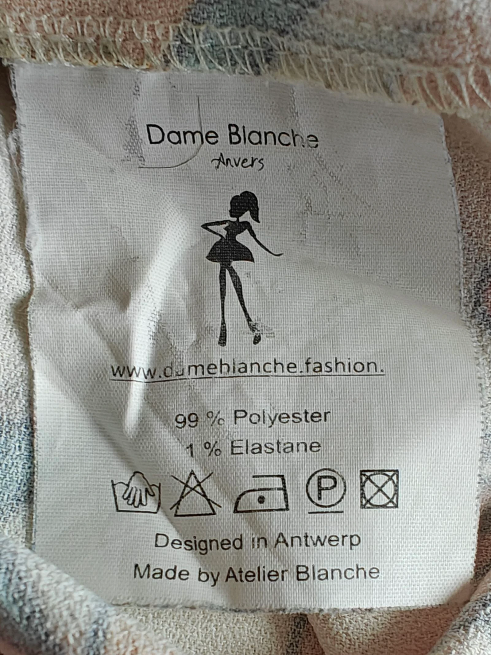 Prachtige Dame Blanche Retro Bloemenjurk – photo 3